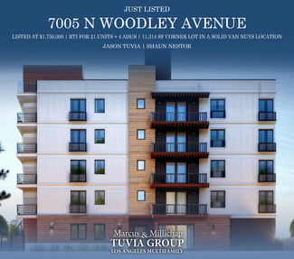 Van Nuys, CA Residential Land - 7005 Woodley Ave