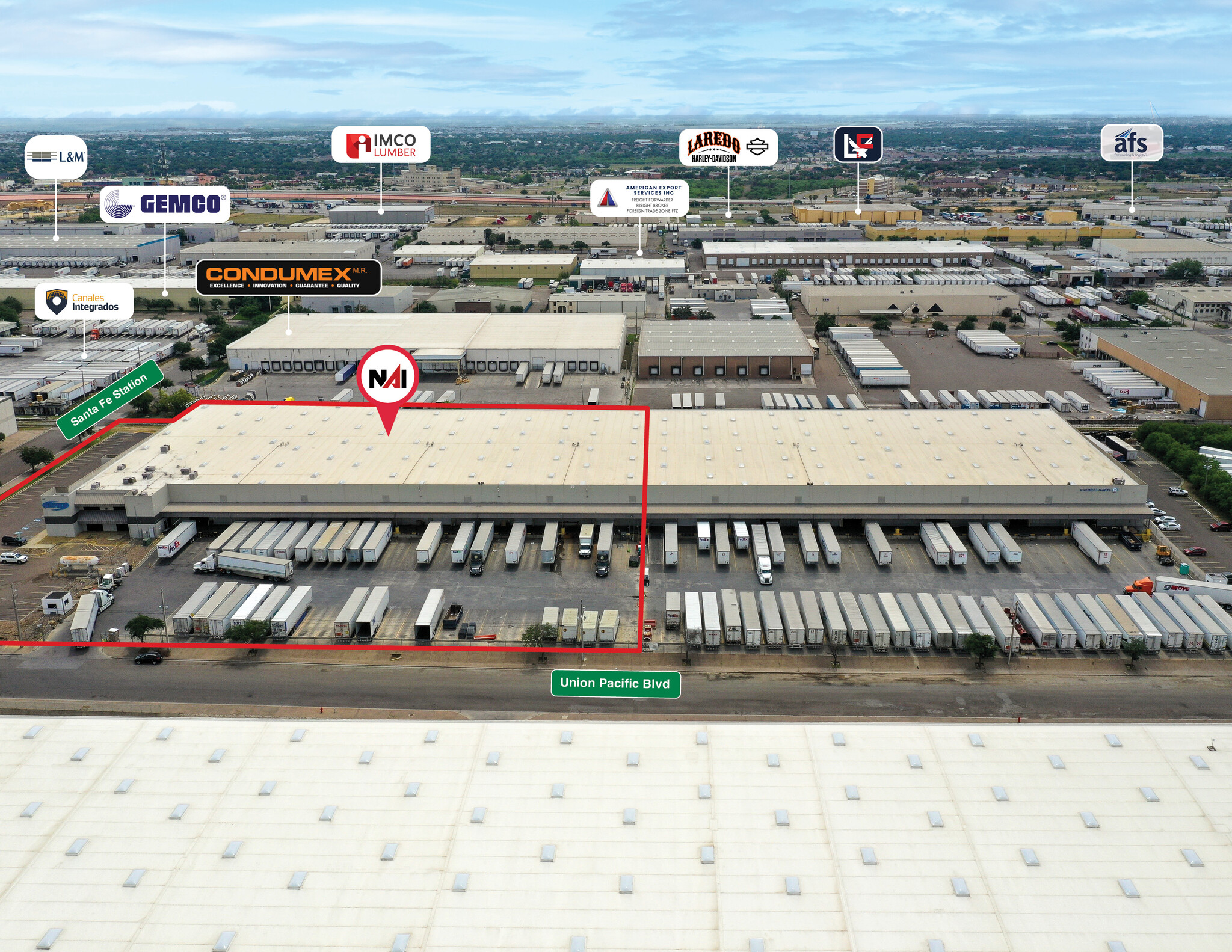 417 Union Pacific Blvd Laredo, TX 78045 - Industrial Property for Lease ...