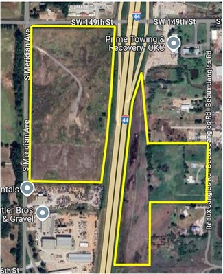 Oklahoma City, OK Industrial Land - 15400 Meridian Ave