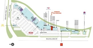 Woodland Hills, CA Retail - 23331-23391 Mulholland Dr