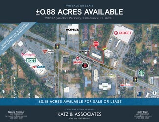 Tallahassee, FL Commercial Land - 2020 Apalachee Pky