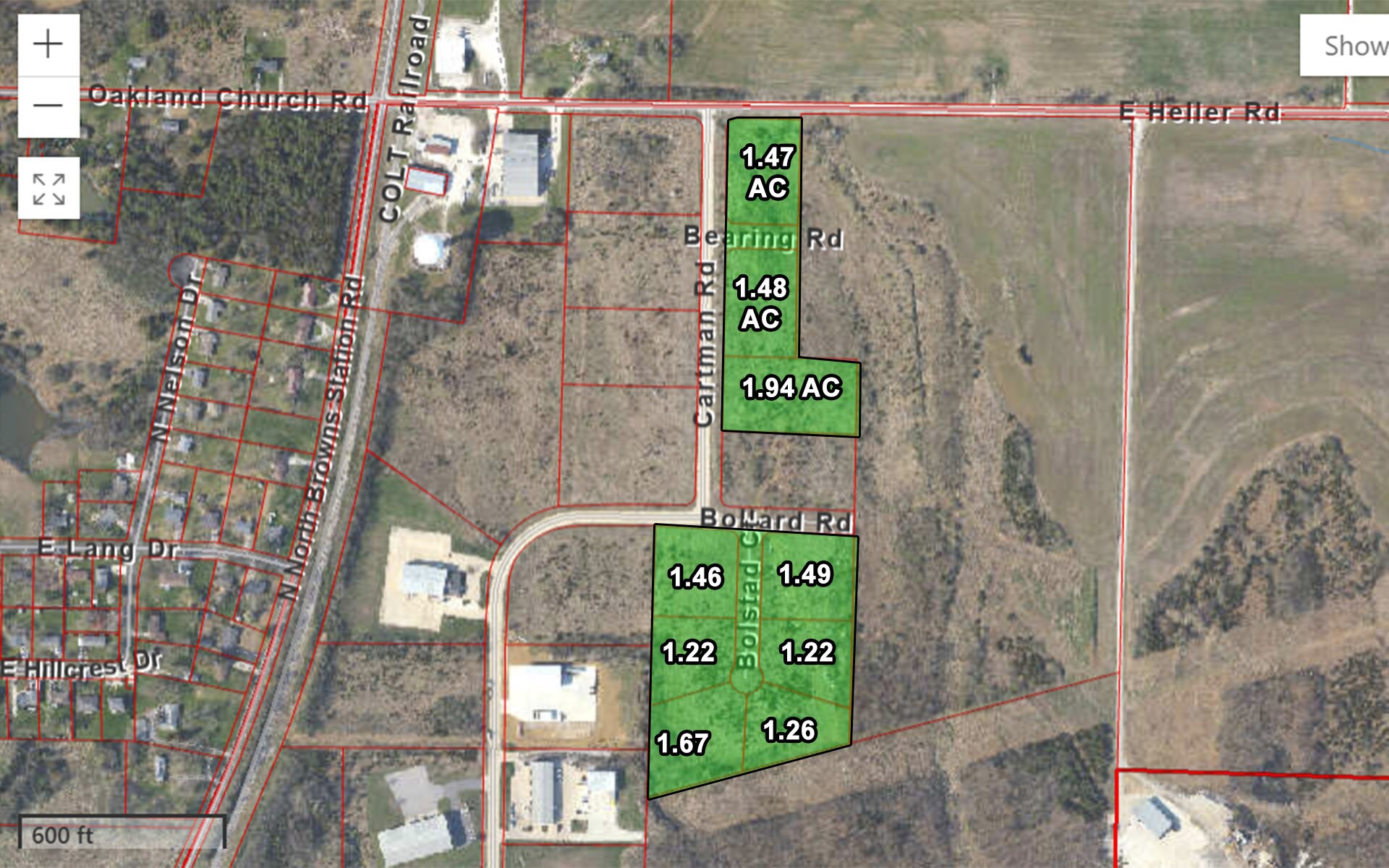 E Wing Industrial Park Rd @ E Heller Rd, Columbia, MO for Sale