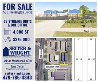 Fort Smith, AR Self-Storage Facilities - 5807 Remington Cir Fort Smith, AR Self-Storage Facilities - 5807 Remington Cir