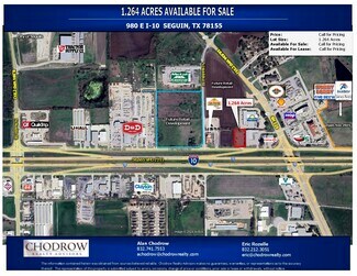 Seguin, TX Commercial Land - 980 E Interstate 10