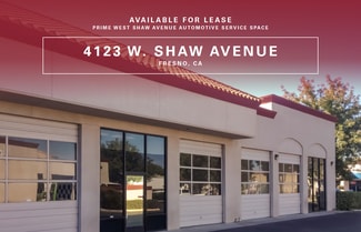 Fresno, CA Retail - 4119 W Shaw Ave