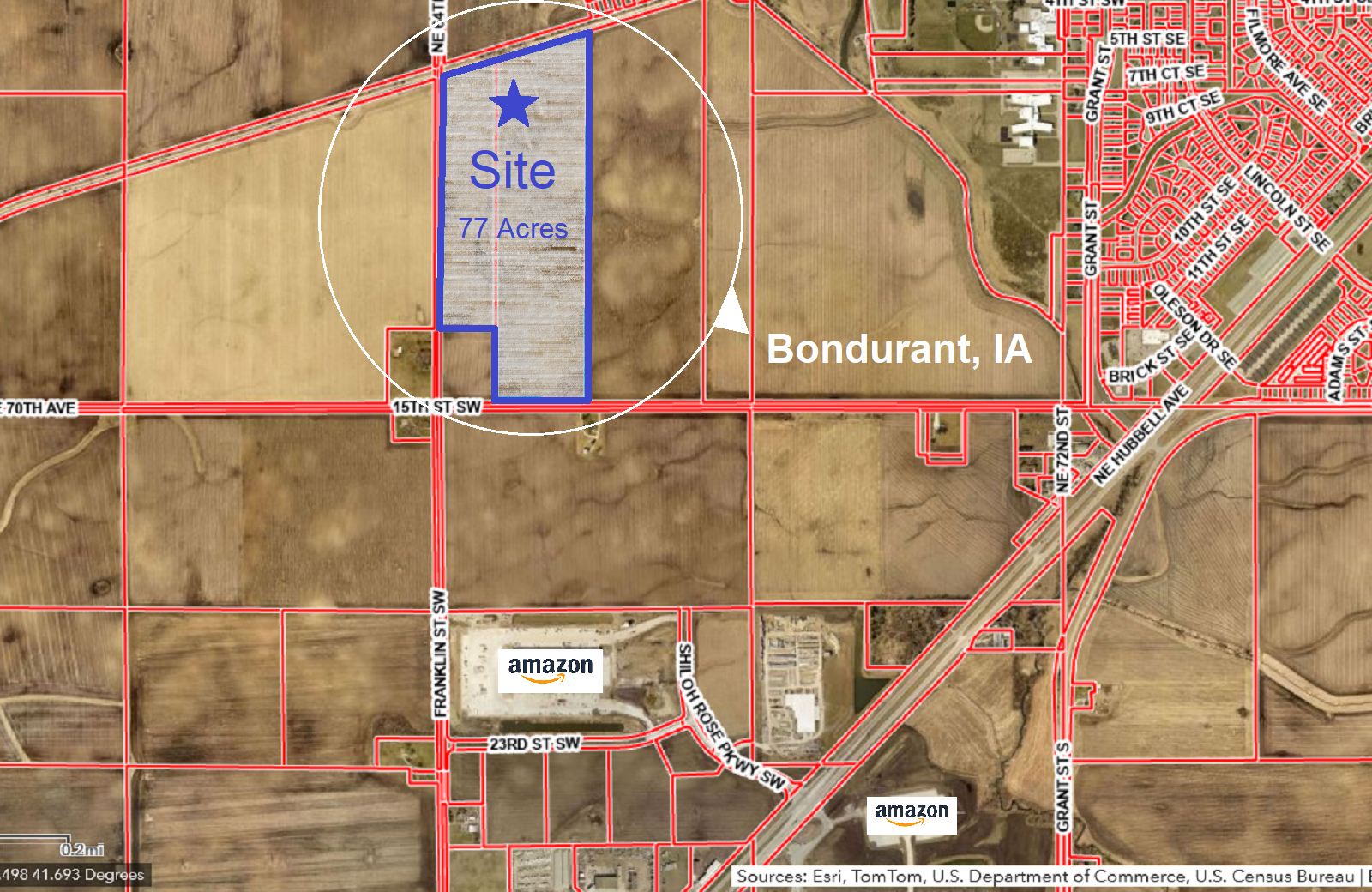 NE 64th Street @ 15th Street SW, Bondurant, IA for Sale