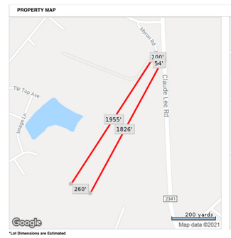 Fayetteville, NC Commercial Land - 3848 Claude Lee rd