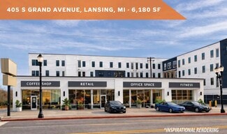 Lansing, MI Retail - 405 S Grand Ave