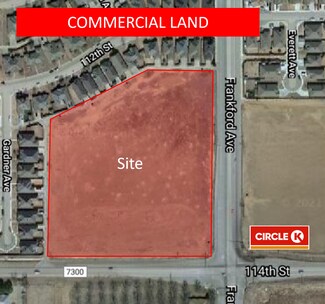 Lubbock, TX Commercial Land - 5802 114th st