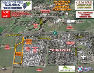 Yountville, CA Commercial - NEQ Washington St @ Land Ln Yountville, CA Commercial - NEQ Washington St @ Land Ln