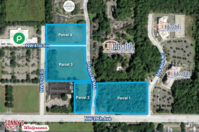 NW 39th & NW 89th Blvd ave, Gainesville, FL for Sale