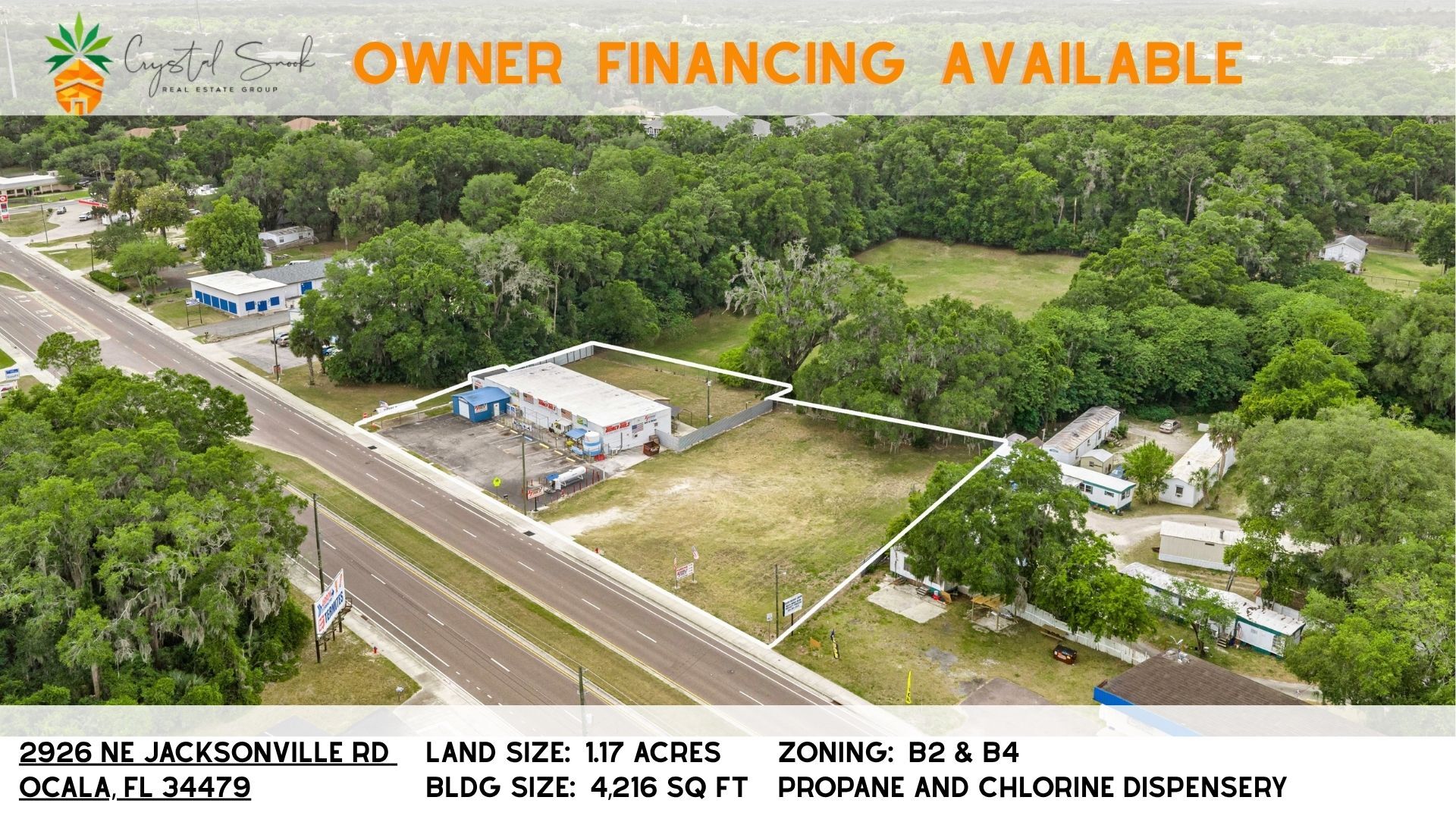 2926 NE Jacksonville Rd, Ocala, FL for Sale
