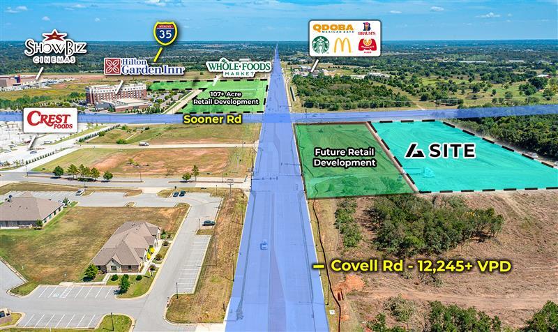 SWC Sooner & Covell, Edmond, OK for Rent