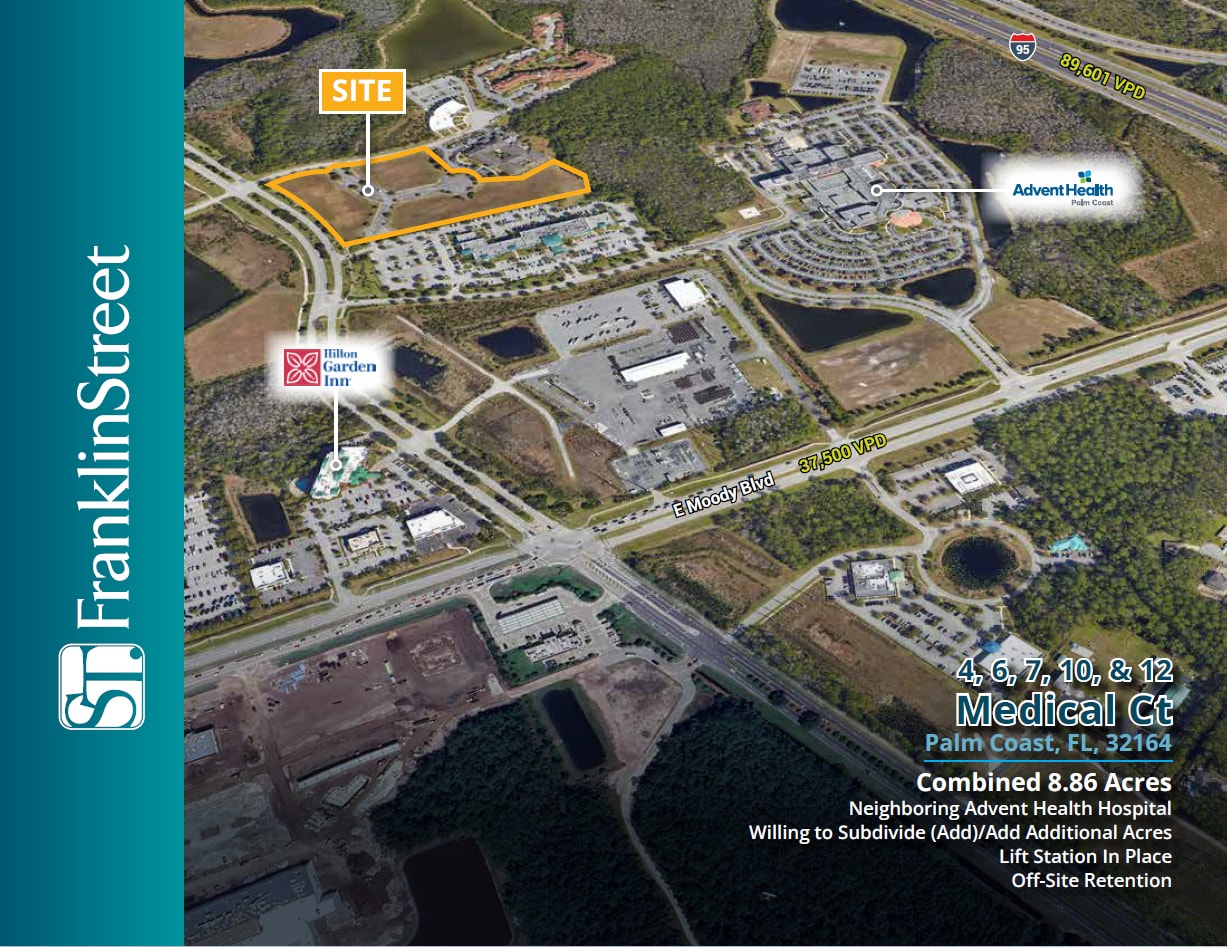 4, 6, 7, 10, & 12 Medical Ct, Palm Coast, FL for Sale