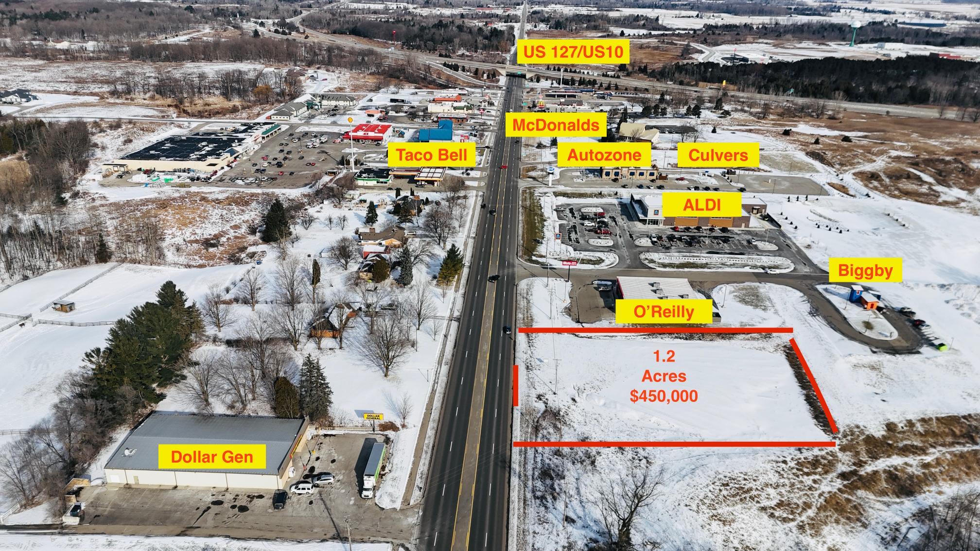 10451 S Clare Ave, Clare, MI for Sale