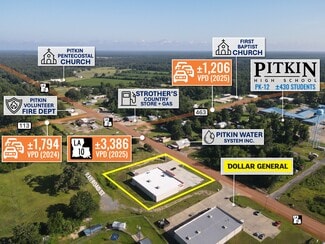 Pitkin, LA Retail - 12861 Highway 10