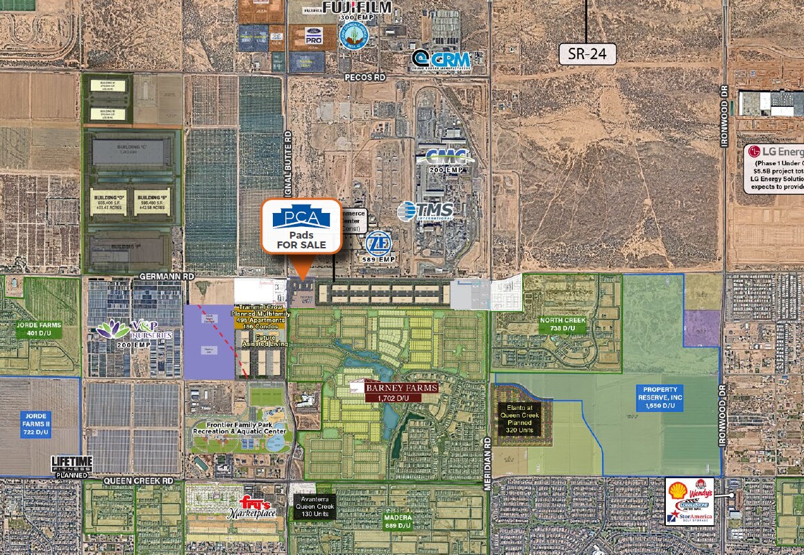 SEC Signal Butte Road & Germann Road., Mesa, AZ for Sale