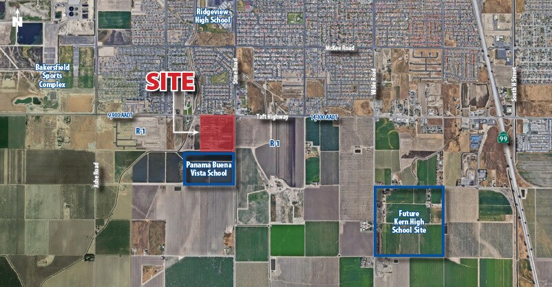 Taft Highway Hwy @ Stine Road, Bakersfield, CA for Sale