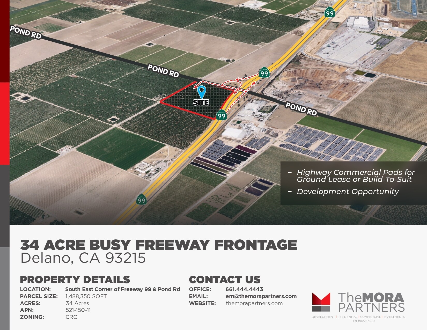 99 Fwy, Delano, CA for Sale