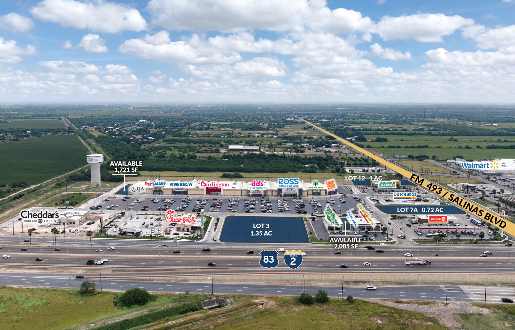 Expressway 83, Donna, TX for Rent