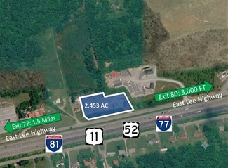 Wytheville, VA Commercial Land - 2220 E Lee Hwy