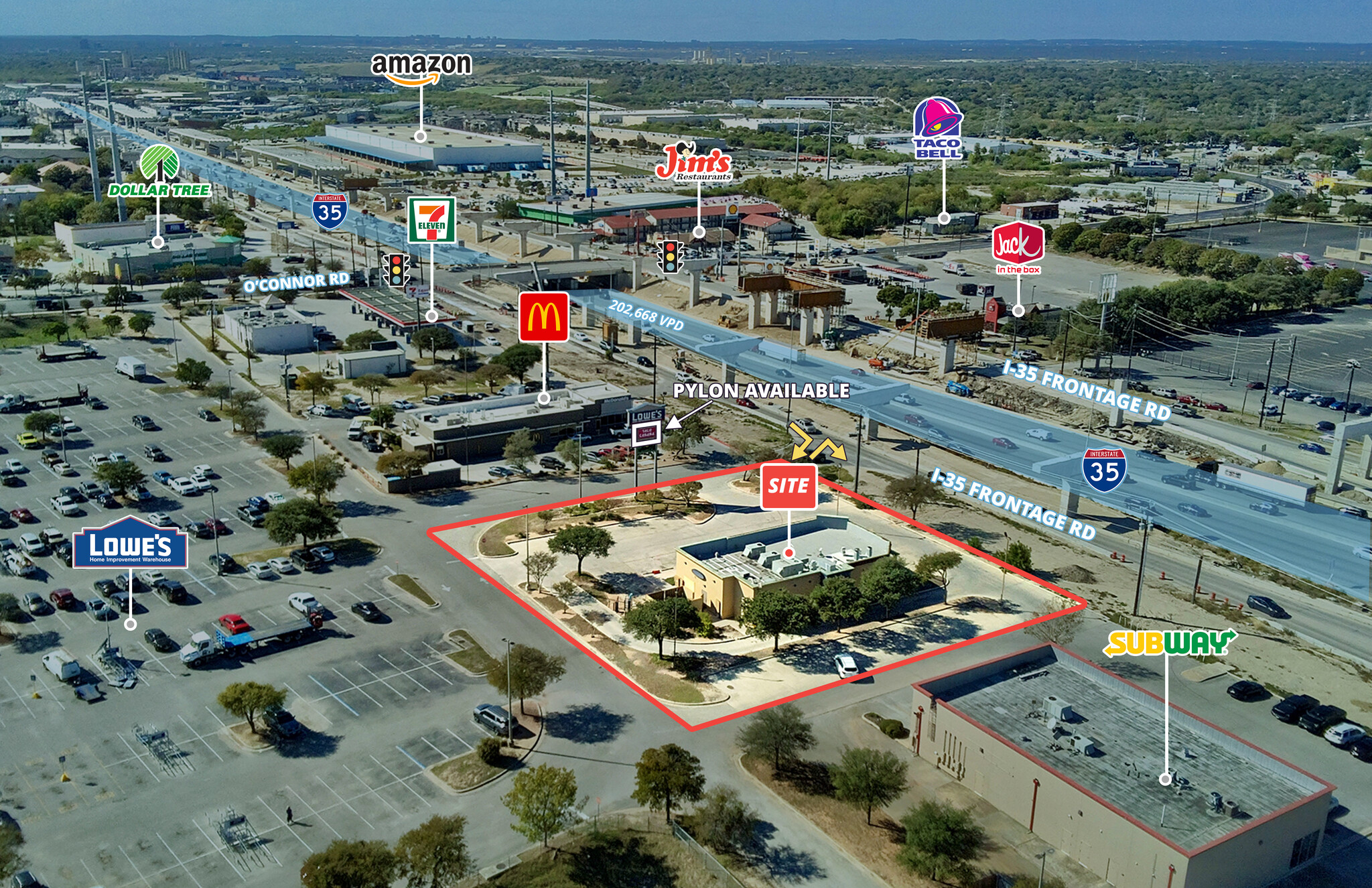 11722 N IH-35, San Antonio, TX for Rent