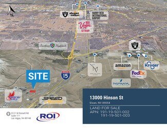 Sloan, NV Commercial Land - 13000 Hinson