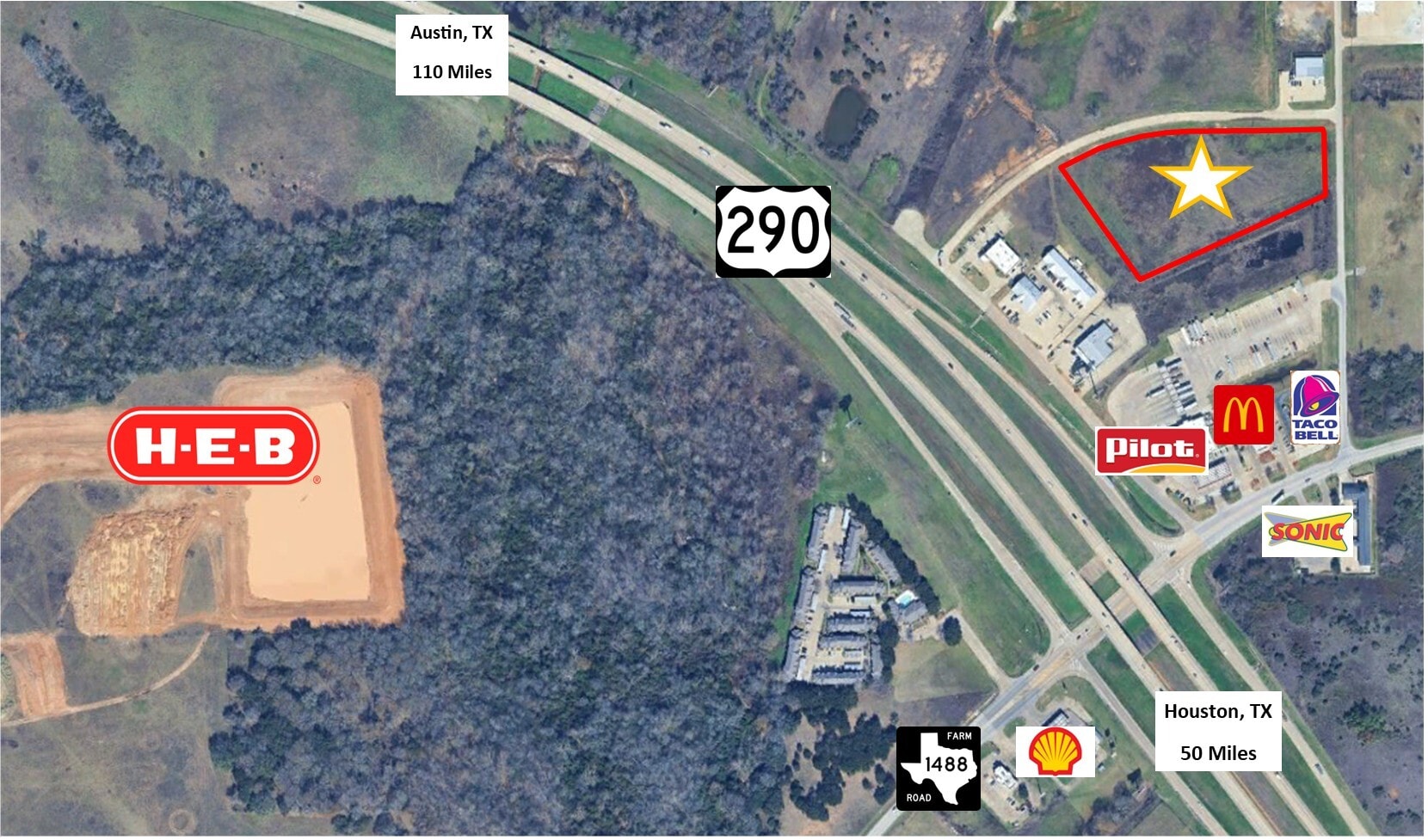 Mack Washington Ln. Ln, Hempstead, TX for Sale