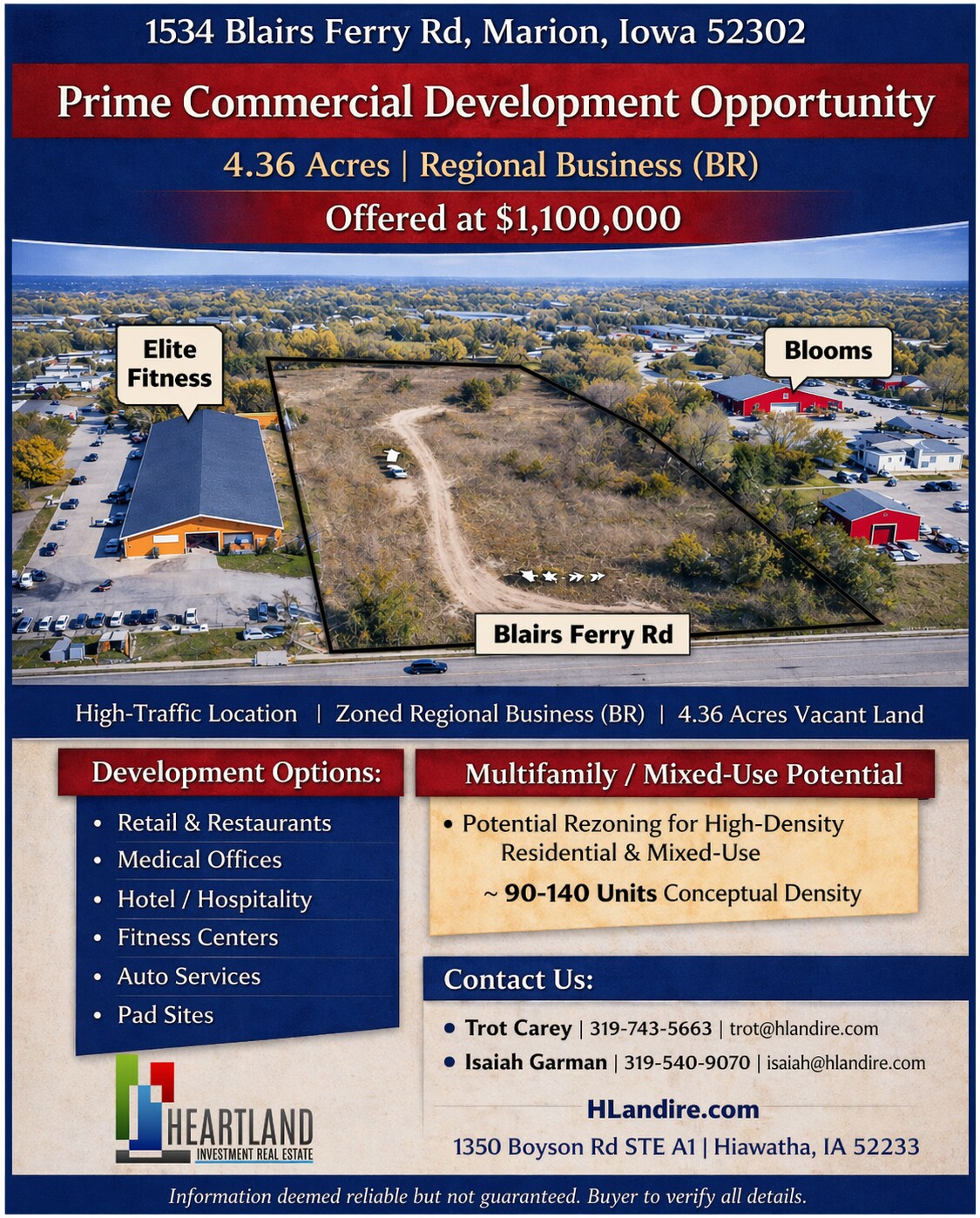 1534 Blairs Ferry Rd, Marion, IA for Sale
