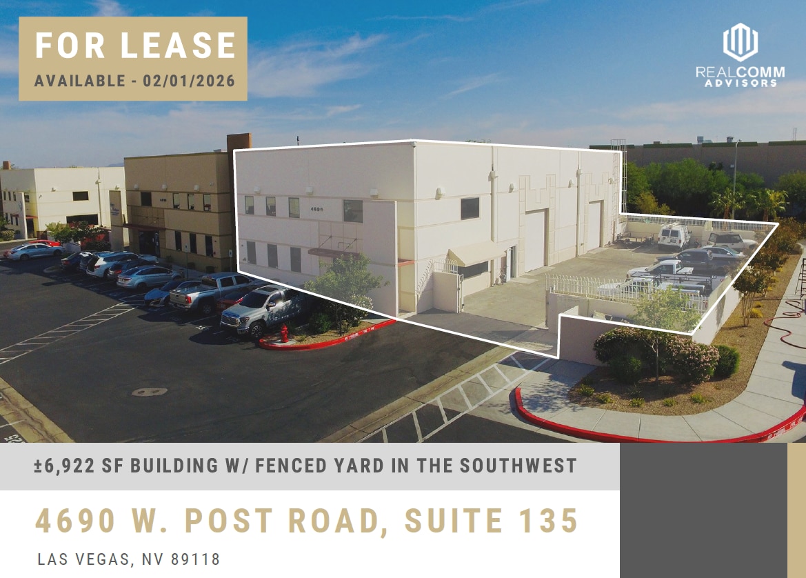 4690 W Post Rd, Las Vegas, NV for Rent