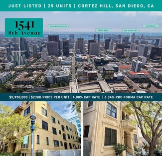 San Diego, CA Apartments - 1541 8th Ave San Diego, CA Apartments - 1541 8th Ave