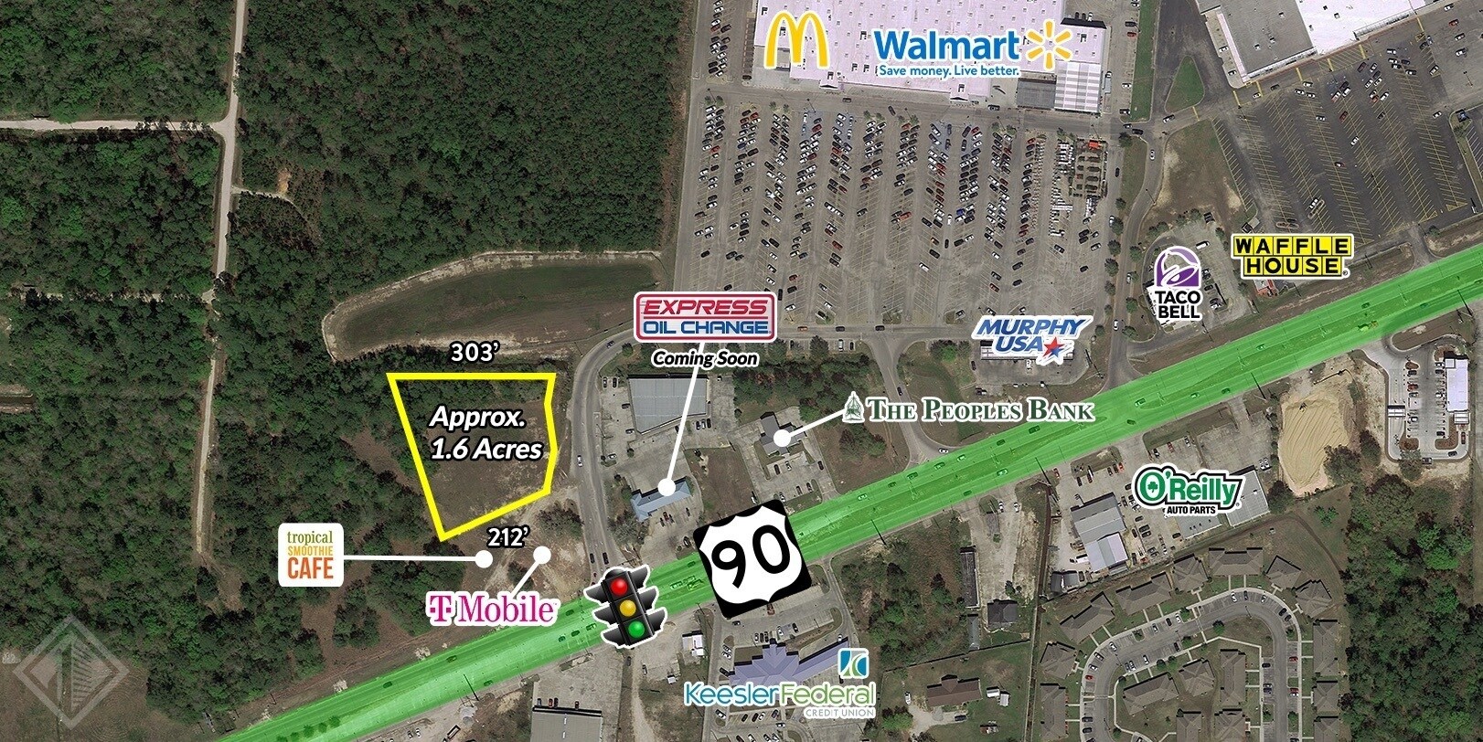 48 US 90, Waveland, MS for Sale