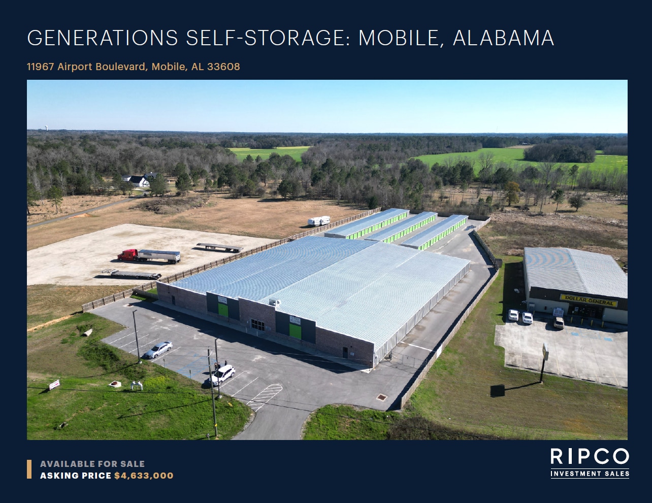 11967 Airport Blvd, Mobile, AL for Sale