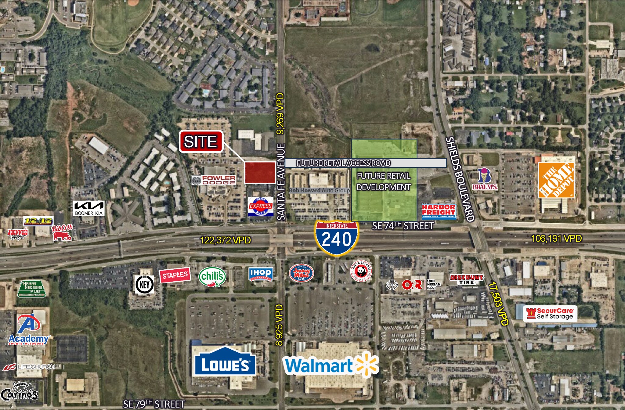 7301 S Santa Fe Ave, Oklahoma City, OK for Sale