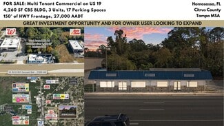 Homosassa, FL Storefront Retail/Office - 4065 S Suncoast Blvd