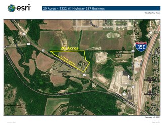 Waxahachie, TX Commercial Land - 2322 W Highway 287 Business