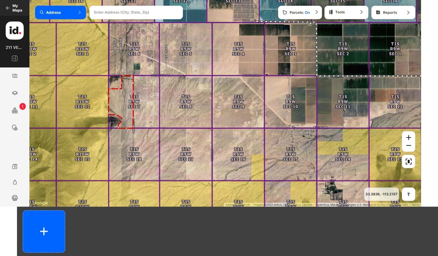 547th Avenue and Baseline Road, Tonopah, AZ for Sale
