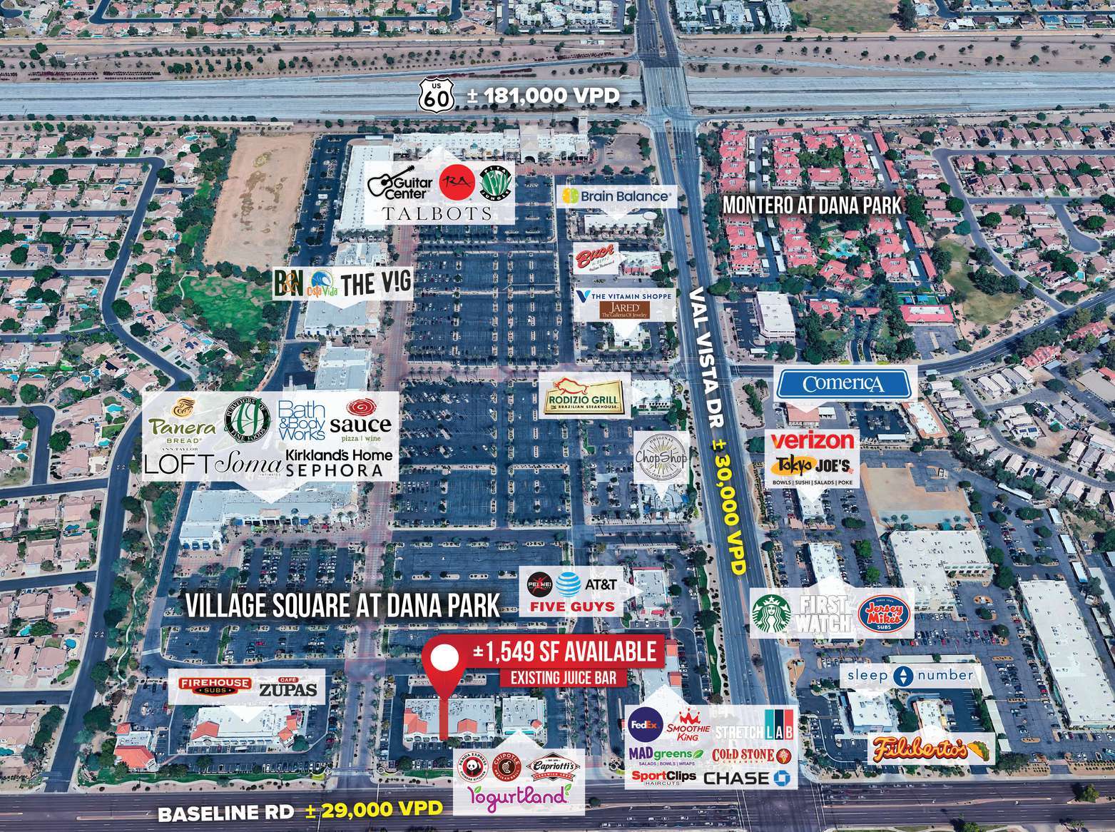 3440 E Baseline Rd, Mesa, AZ for Rent