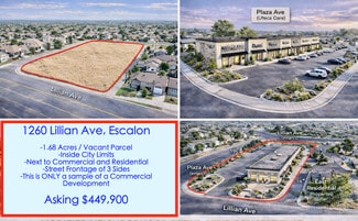 Escalon, CA Commercial Land - 1260 Lillian Ave