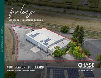 West Sacramento, CA Industrial - 4081 Seaport Blvd West Sacramento, CA Industrial - 4081 Seaport Blvd