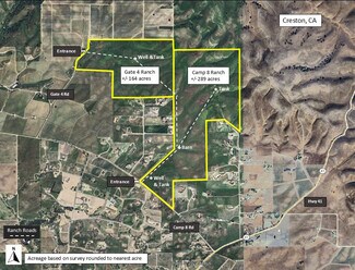 Paso Robles, CA Agricultural Land - Camp 8 Road