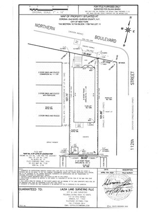 Corona, NY Commercial Land - 11124 Northern Blvd