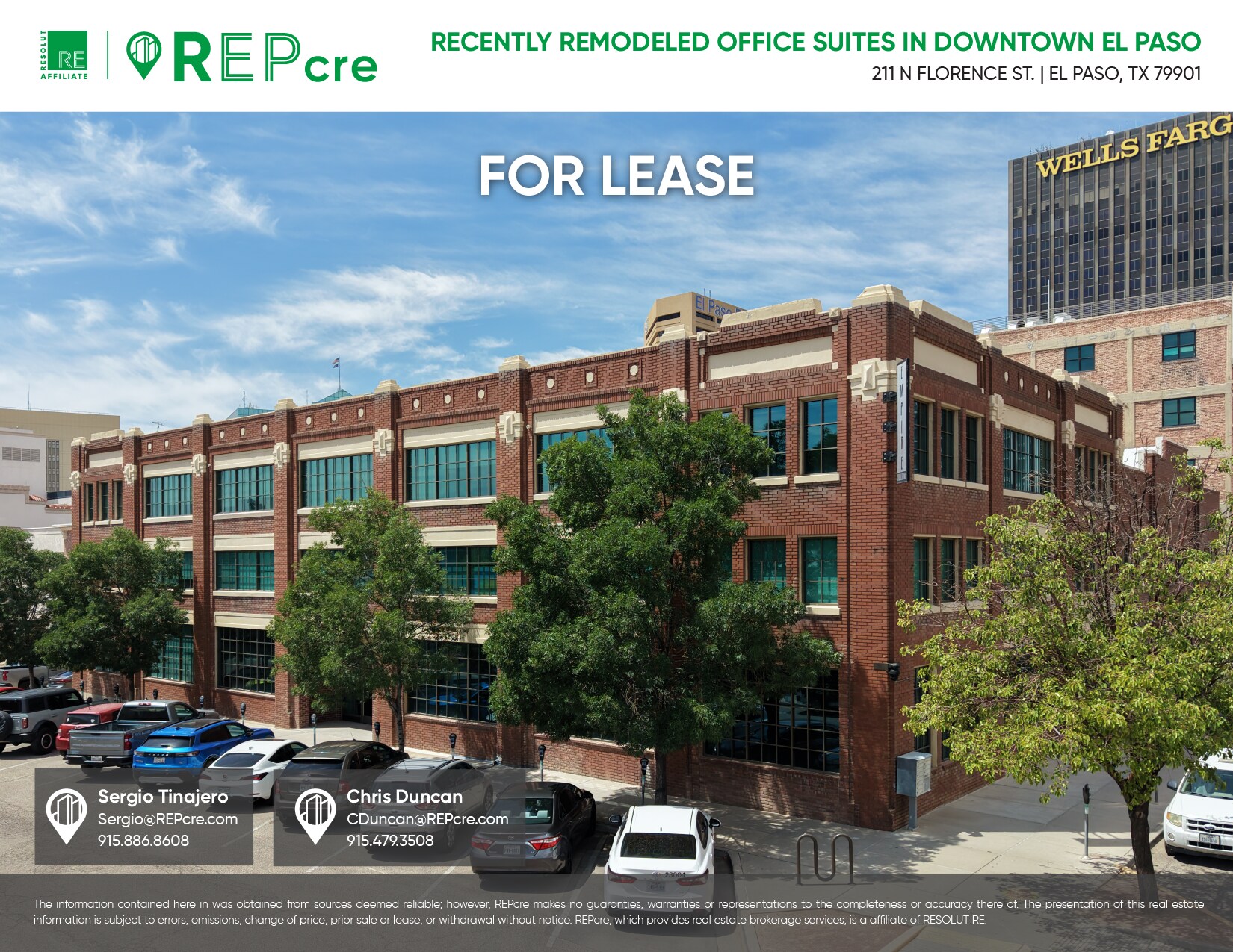 211 N Florence St, El Paso, TX for Rent