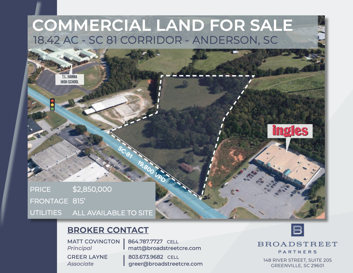 000 N 81 Hwy, Anderson, SC for Sale