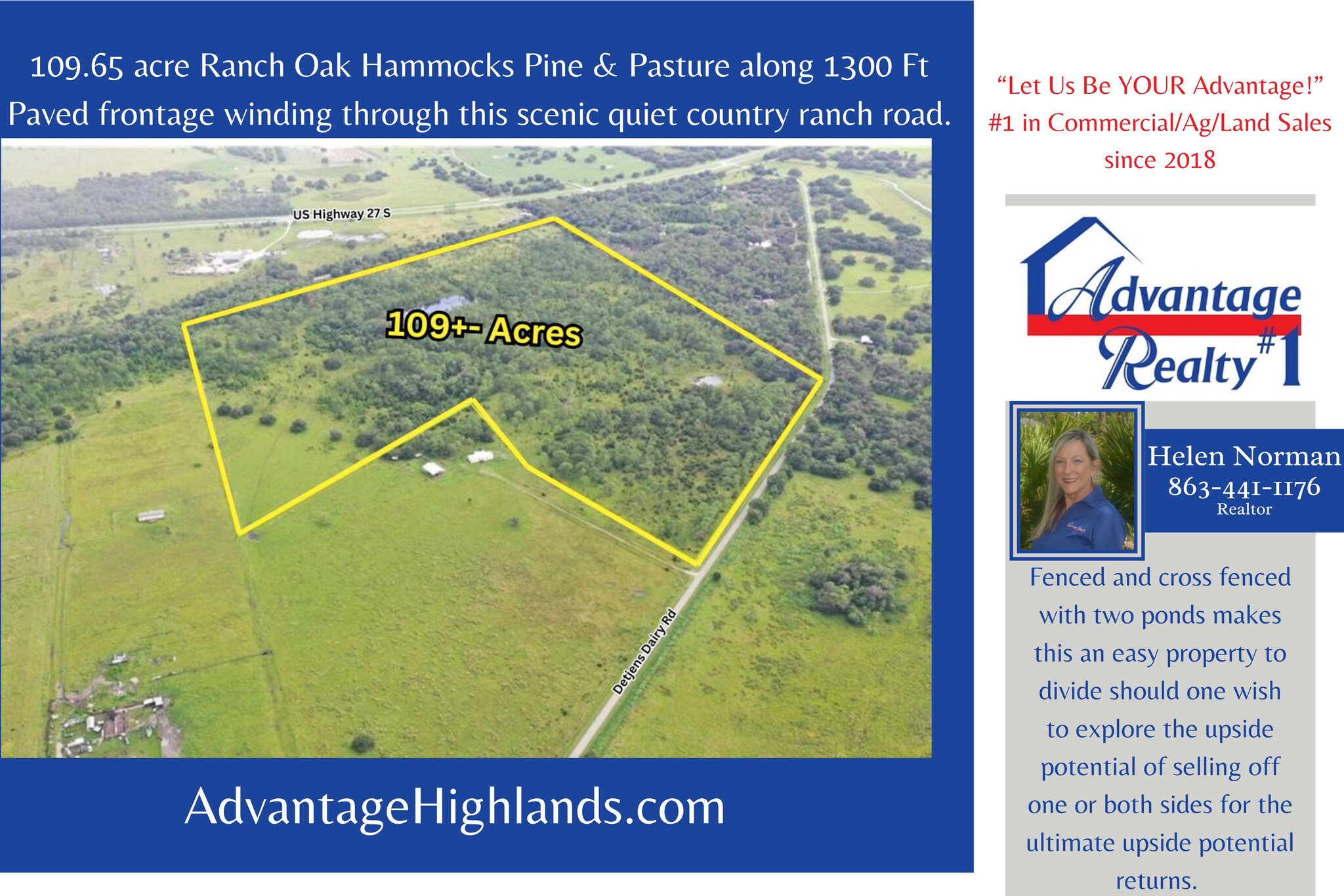 Detjens Dairy Road, Venus, FL for Sale