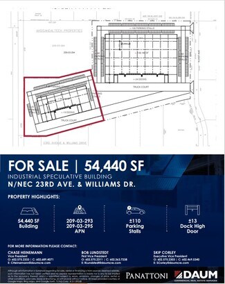 Phoenix, AZ Industrial - NEC 23rd Ave & Williams Dr
