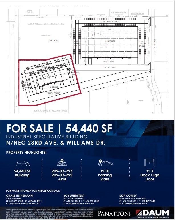 NEC 23rd Ave & Williams Dr, Phoenix, AZ for Sale