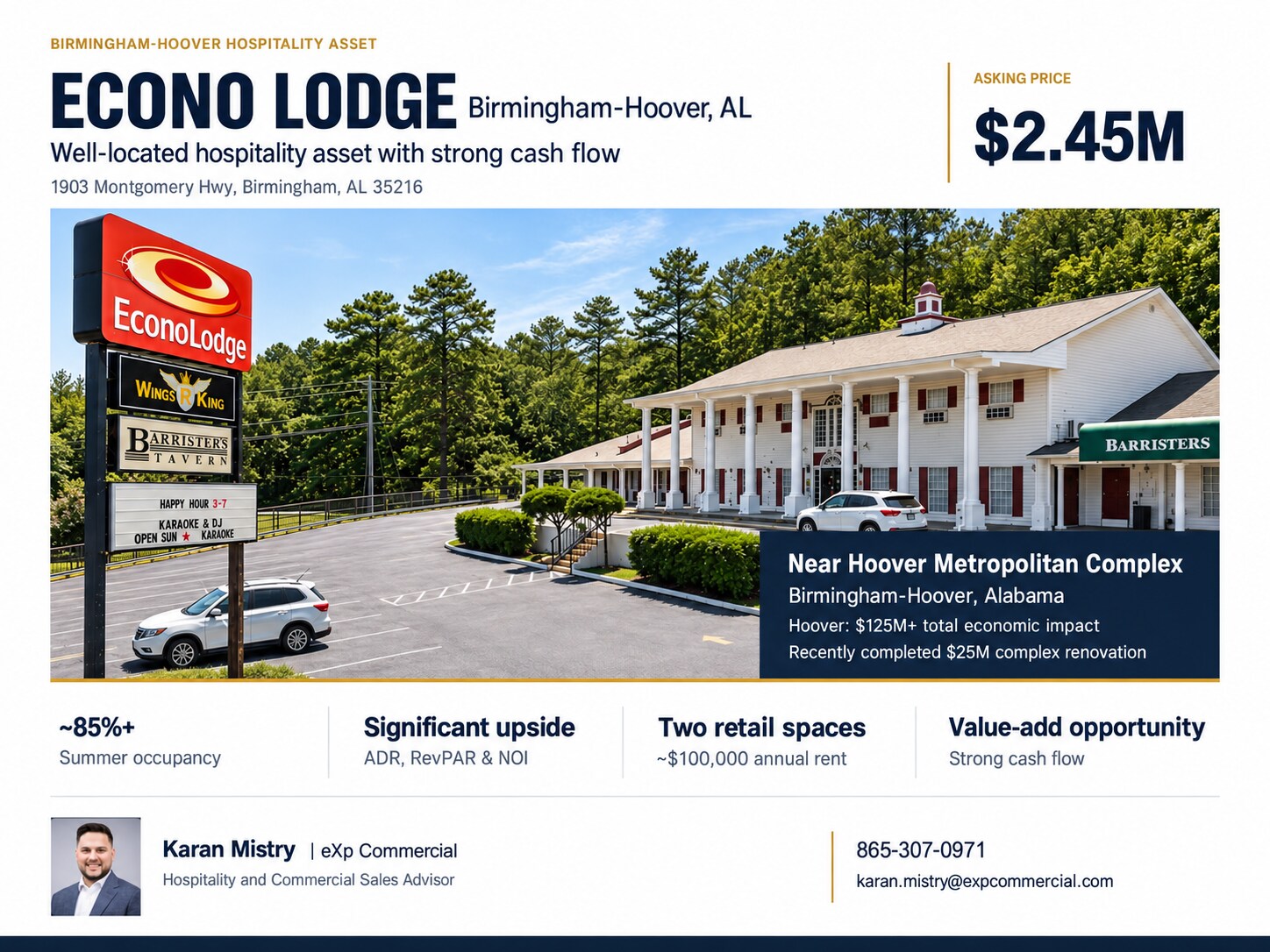 1535 Montgomery Hwy, Vestavia Hills, AL for Sale