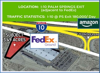 Palm Springs, CA Commercial Land - 595 Garnet Ave