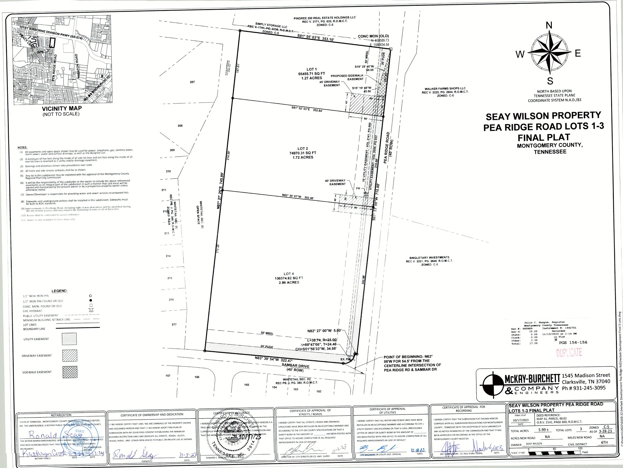 Pea Ridge Road, Clarksville, TN for Sale